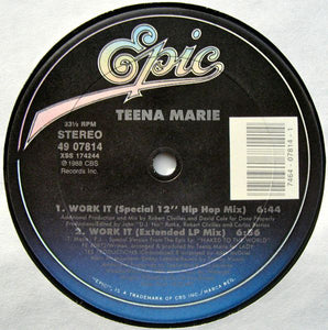 Teena Marie : Work It (12")