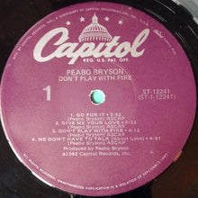 Load image into Gallery viewer, Peabo Bryson : Don&#39;t Play With Fire (LP, Album, Jac)
