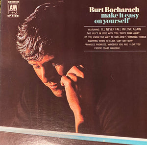 Burt Bacharach : Make It Easy On Yourself (LP, Album, Mon)