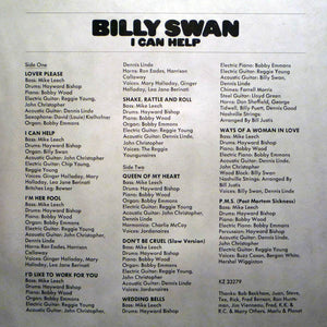 Billy Swan : I Can Help (LP, Album, San)