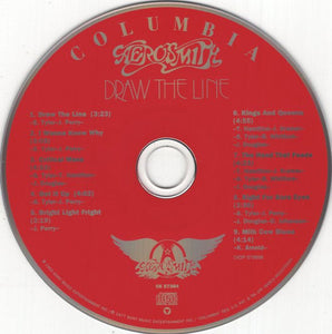 Aerosmith : Draw The Line (CD, Album, RE)