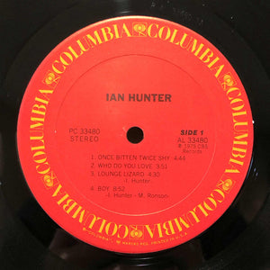 Ian Hunter : Ian Hunter (LP, Album, Pit)