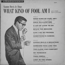 Load image into Gallery viewer, Sammy Davis Jr. : Sammy Davis Jr Sings What Kind Of Fool Am I (And Other Show-Stoppers) (LP, Album)
