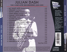 Charger l&#39;image dans la galerie, Julian Dash : The Complete Recordings 1950-1953 (CD, Comp)
