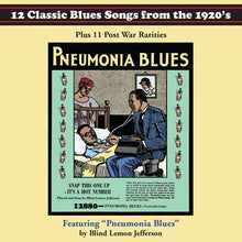 Charger l&#39;image dans la galerie, Various : 12 Classic Blues Songs From The 1920’s (Plus 11 Post War Rarities) (CD, Comp, RM)
