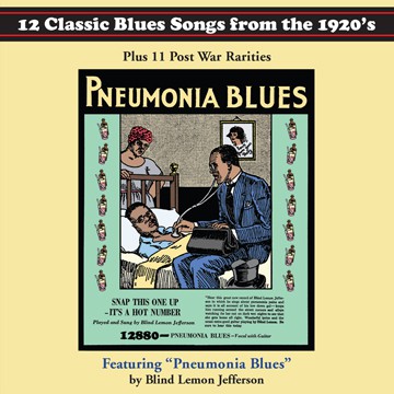 Various : 12 Classic Blues Songs From The 1920’s (Plus 11 Post War Rarities) (CD, Comp, RM)