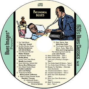 Various : 12 Classic Blues Songs From The 1920’s (Plus 11 Post War Rarities) (CD, Comp, RM)