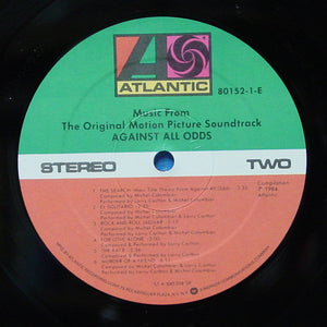 Various : Against All Odds (Music From The Original Motion Picture Soundtrack) (LP, Album, SP )