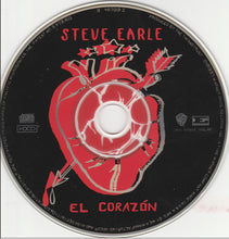 Laden Sie das Bild in den Galerie-Viewer, Steve Earle : El Corazón (HDCD, Album, WEA)
