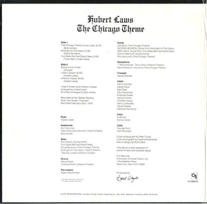 Hubert Laws : The Chicago Theme (LP, Album, Gat)