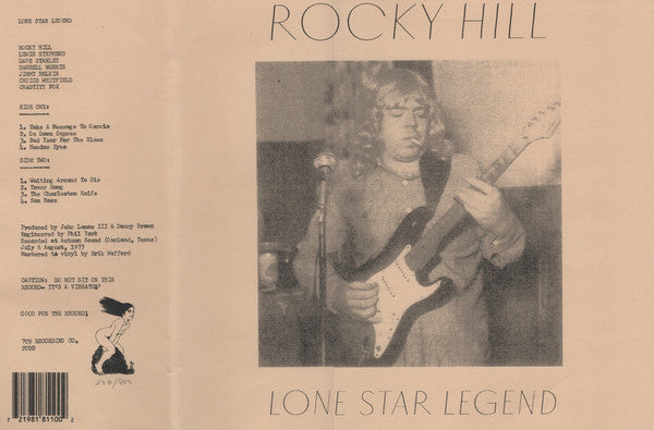 Rocky Hill : Lone Star Legend (LP, Num)