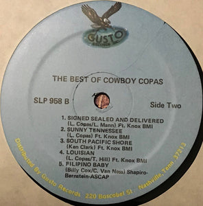 Cowboy Copas : The Best Of Cowboy Copas (LP, Comp)
