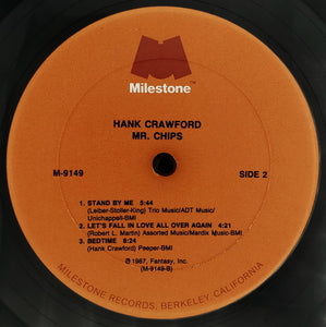 Hank Crawford : Mr. Chips (LP, Album, Car)