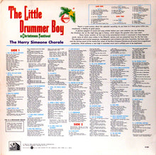 Charger l&#39;image dans la galerie, The Harry Simeone Chorale : The Little Drummer Boy: A Christmas Festival (LP, Album, RE)
