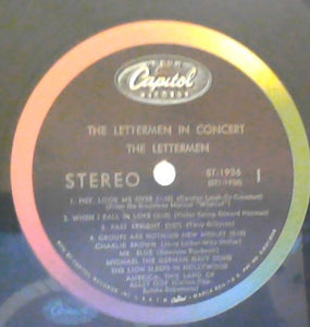 The Lettermen : The Lettermen In Concert (LP, Scr)