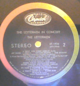 The Lettermen : The Lettermen In Concert (LP, Scr)
