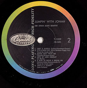 The Jonah Jones Quartet : Jumpin' With Jonah (LP, Album, Mono, Scr)