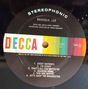 Brenda Lee : Brenda Lee (LP, Album, Pin)
