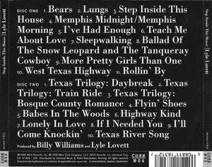 Lyle Lovett : Step Inside This House (2xCD, Album)