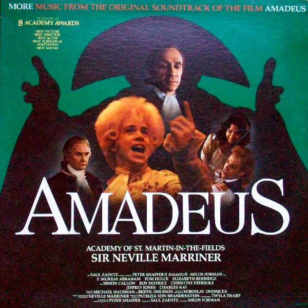 Sir Neville Marriner, Academy Of St. Martin-In-The-Fields* : Amadeus (More Music From The Original Soundtrack Of The Film) (LP, Album, Gat)