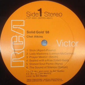 Chet Atkins : Solid Gold '68 (LP, Album, Hol)