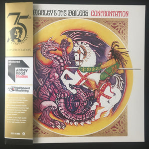 Bob Marley & The Wailers : Confrontation (LP, Album, RE, RM, S/Edition, Hal)