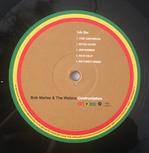 Bob Marley & The Wailers : Confrontation (LP, Album, RE, RM, S/Edition, Hal)