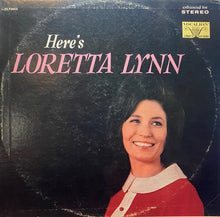 Laden Sie das Bild in den Galerie-Viewer, Loretta Lynn : Here&#39;s Loretta Lynn (LP, Glo)
