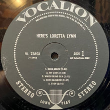 Laden Sie das Bild in den Galerie-Viewer, Loretta Lynn : Here&#39;s Loretta Lynn (LP, Glo)
