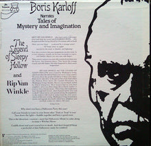 Charger l&#39;image dans la galerie, Boris Karloff : Boris Karloff Narrates Tales Of Mystery And Imagination (LP, Album, Mono, RE)
