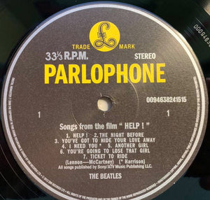The Beatles : HELP! (LP, Album, RE, RM, 180)