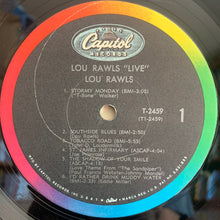 Laden Sie das Bild in den Galerie-Viewer, Lou Rawls : Live! (LP, Album, Mono)
