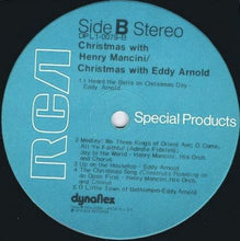 Laden Sie das Bild in den Galerie-Viewer, Eddy Arnold / Henry Mancini : Christmas With Eddy Arnold / Christmas With Henry Mancini (LP, Comp)
