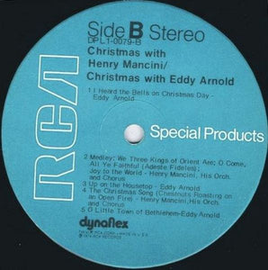 Eddy Arnold / Henry Mancini : Christmas With Eddy Arnold / Christmas With Henry Mancini (LP, Comp)