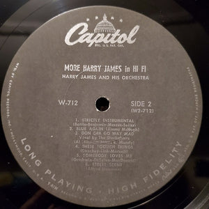 Harry James (2) : More Harry James In Hi-Fi (LP, Album, Mono, RP, Scr)