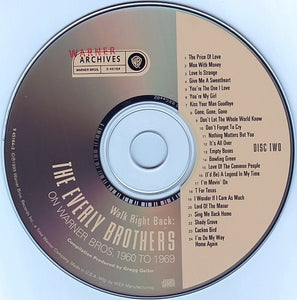 The Everly Brothers* : Walk Right Back: The Everly Brothers On Warner Bros. 1960 To 1969 (2xCD, Comp, Mono, RM)