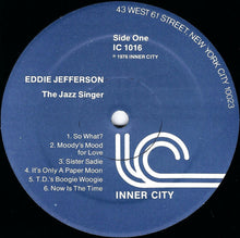 Load image into Gallery viewer, Eddie Jefferson : The Jazz Singer (Vocal Improvisations On Famous Jazz Solos) (LP, Blu)
