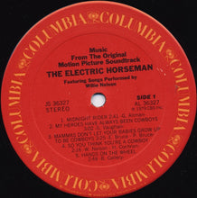 Load image into Gallery viewer, Willie Nelson / Dave Grusin : The Electric Horseman (Music From The Original Motion Picture Soundtrack) (LP, Album, Ter)
