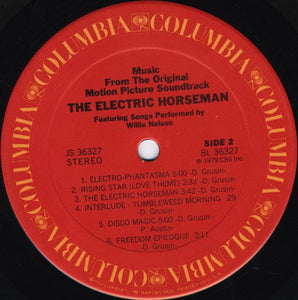 Willie Nelson / Dave Grusin : The Electric Horseman (Music From The Original Motion Picture Soundtrack) (LP, Album, Ter)
