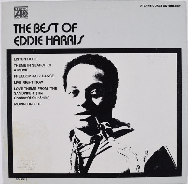 Eddie Harris : The Best Of Eddie Harris (LP, Comp, RP, Spe)