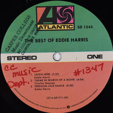 Laden Sie das Bild in den Galerie-Viewer, Eddie Harris : The Best Of Eddie Harris (LP, Comp, RP, Spe)
