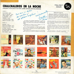 Los Chalchaleros : Los Chalchaleros En La Noche (LP, Mono)