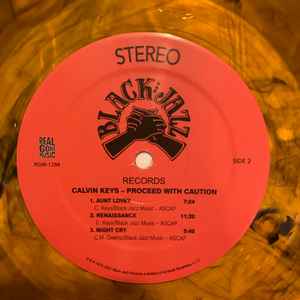 Calvin Keys : Proceed With Caution! (LP, Ltd, RM, Ora)