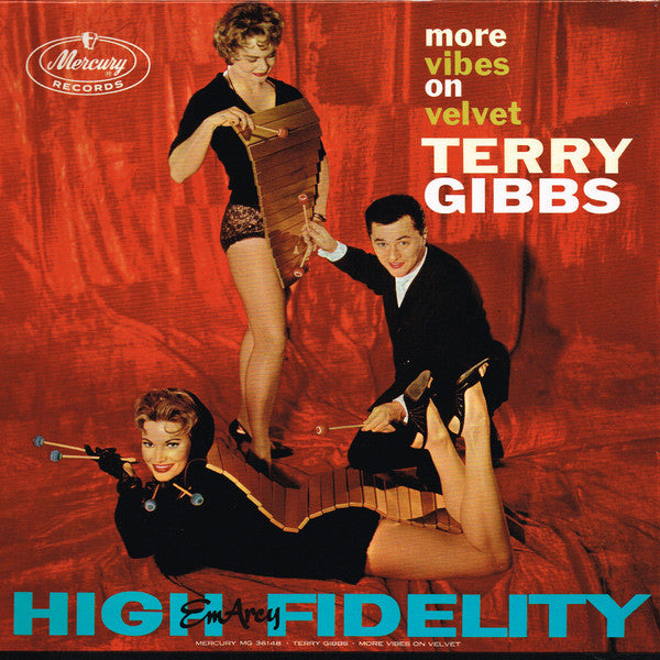 Terry Gibbs : More Vibes On Velvet (LP, Mono)