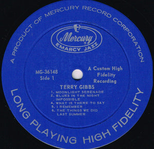 Terry Gibbs : More Vibes On Velvet (LP, Mono)