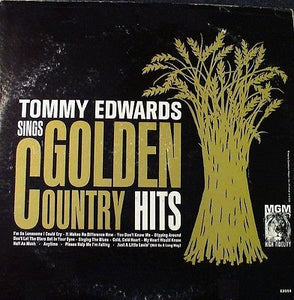 Tommy Edwards : Tommy Edwards Sings Golden Country Hits (LP, Mono)