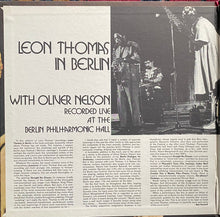 Charger l&#39;image dans la galerie, Leon Thomas With Oliver Nelson : In Berlin (LP, Album, RI )
