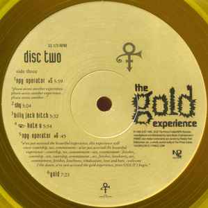 The Artist (Formerly Known As Prince) : The Gold Experience (2xLP, Album, RE, Gol)