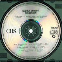 Load image into Gallery viewer, George Benson : Bad Benson (CD, Album, RE, RM)
