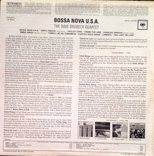 Laden Sie das Bild in den Galerie-Viewer, The Dave Brubeck Quartet : Bossa Nova U.S.A. (LP, Album)

